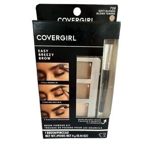 Covergirl Easy Breezy Brow Powder Kit 720 Soft Blonde New